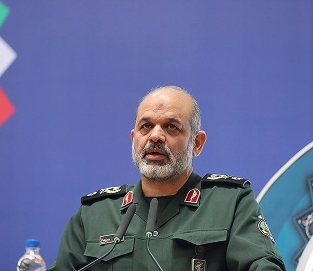 سردار وحیدی: اظهارات مقامات آمریکایی ما را نمی‌ترساند